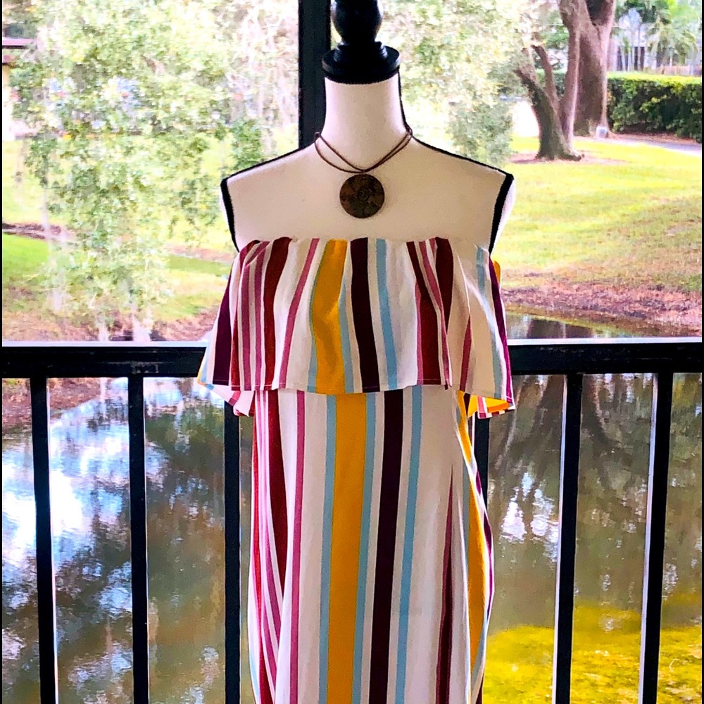Off shoulder Maxi Dress